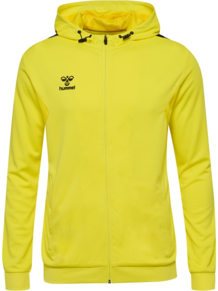 Hummel Authentic Zip Hoodie - Blazing yellow